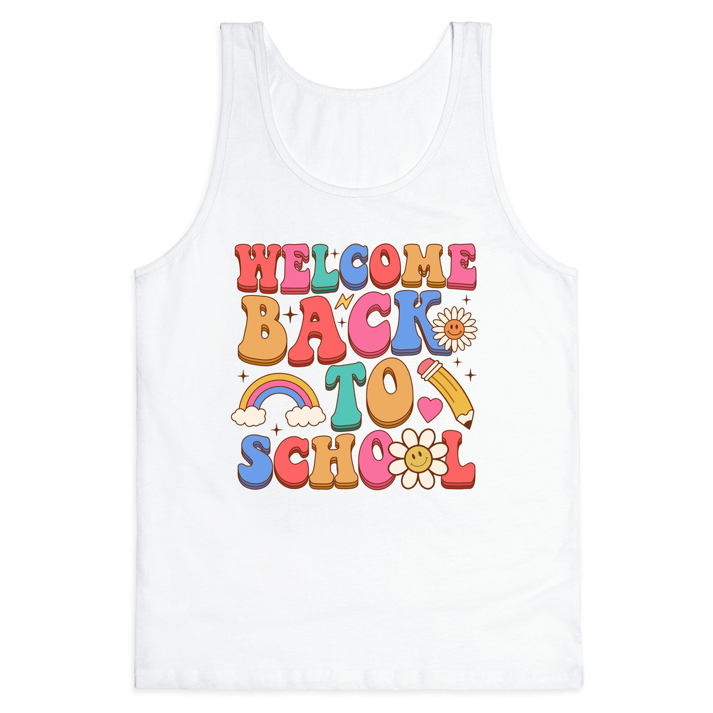 Welcome Back to School Tank Top