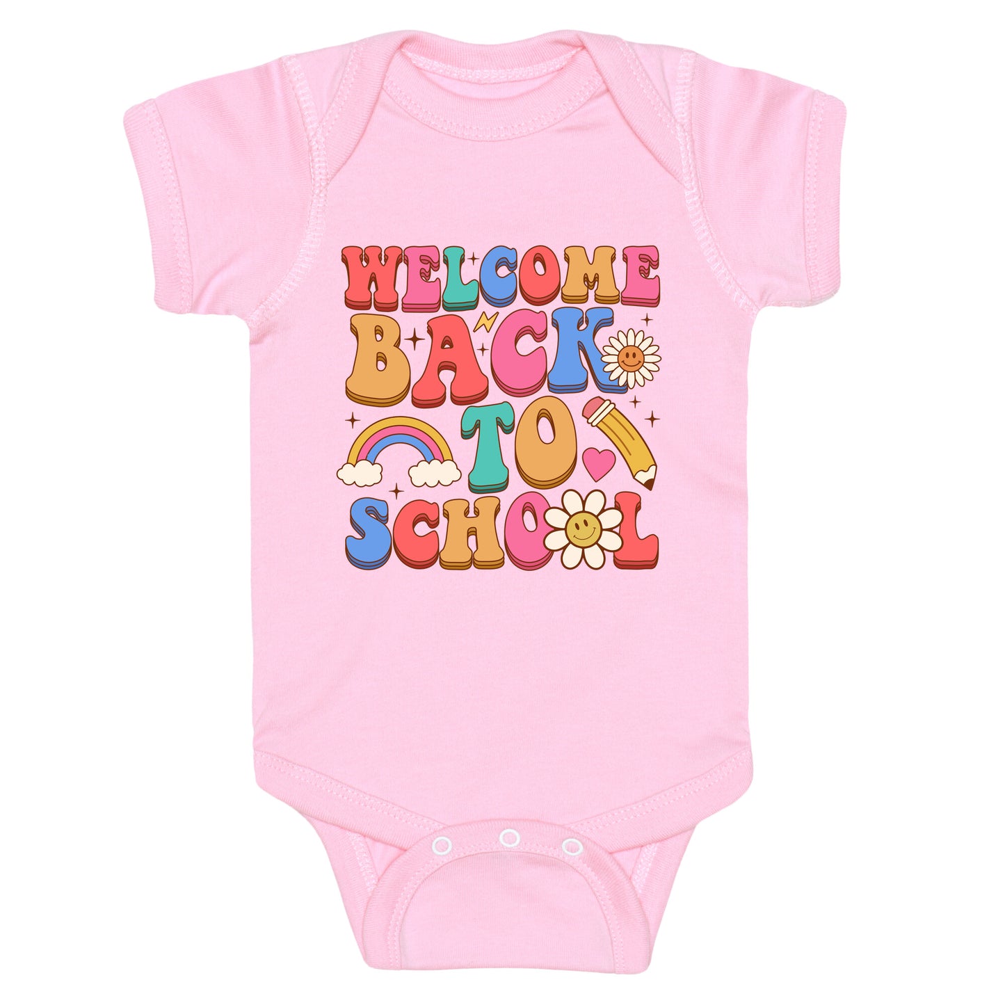 Welcome Back to School Baby One-Piece