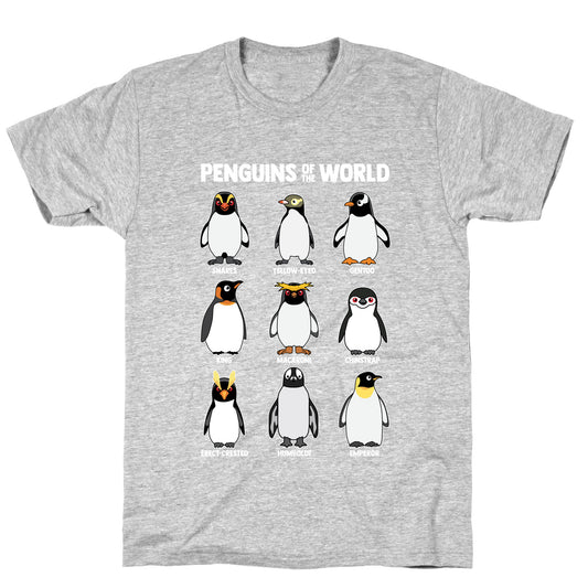 Penguins of the World T-Shirt