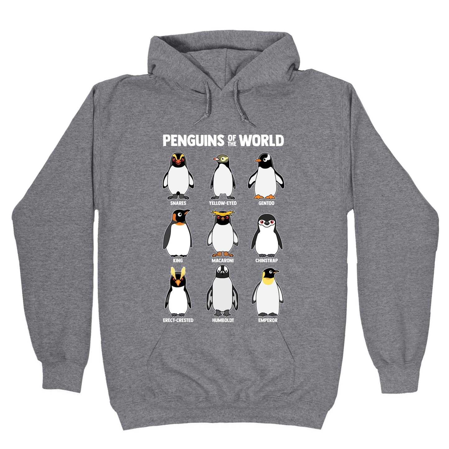 Penguins of the World Hoodie