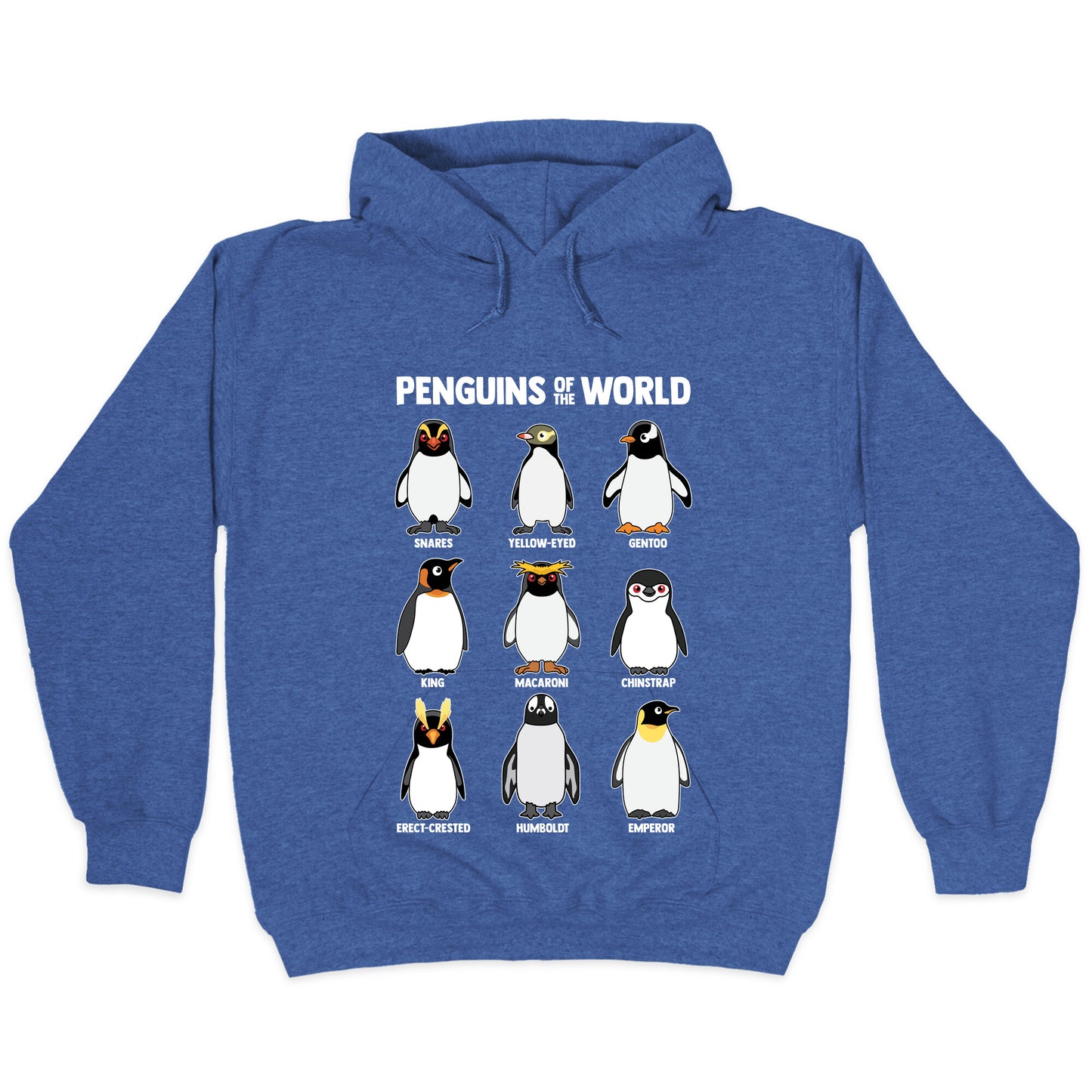 Penguins of the World Hoodie