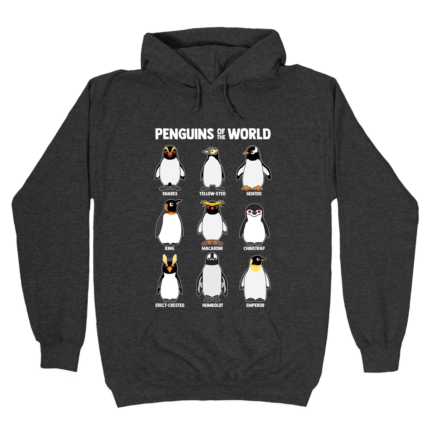 Penguins of the World Hoodie