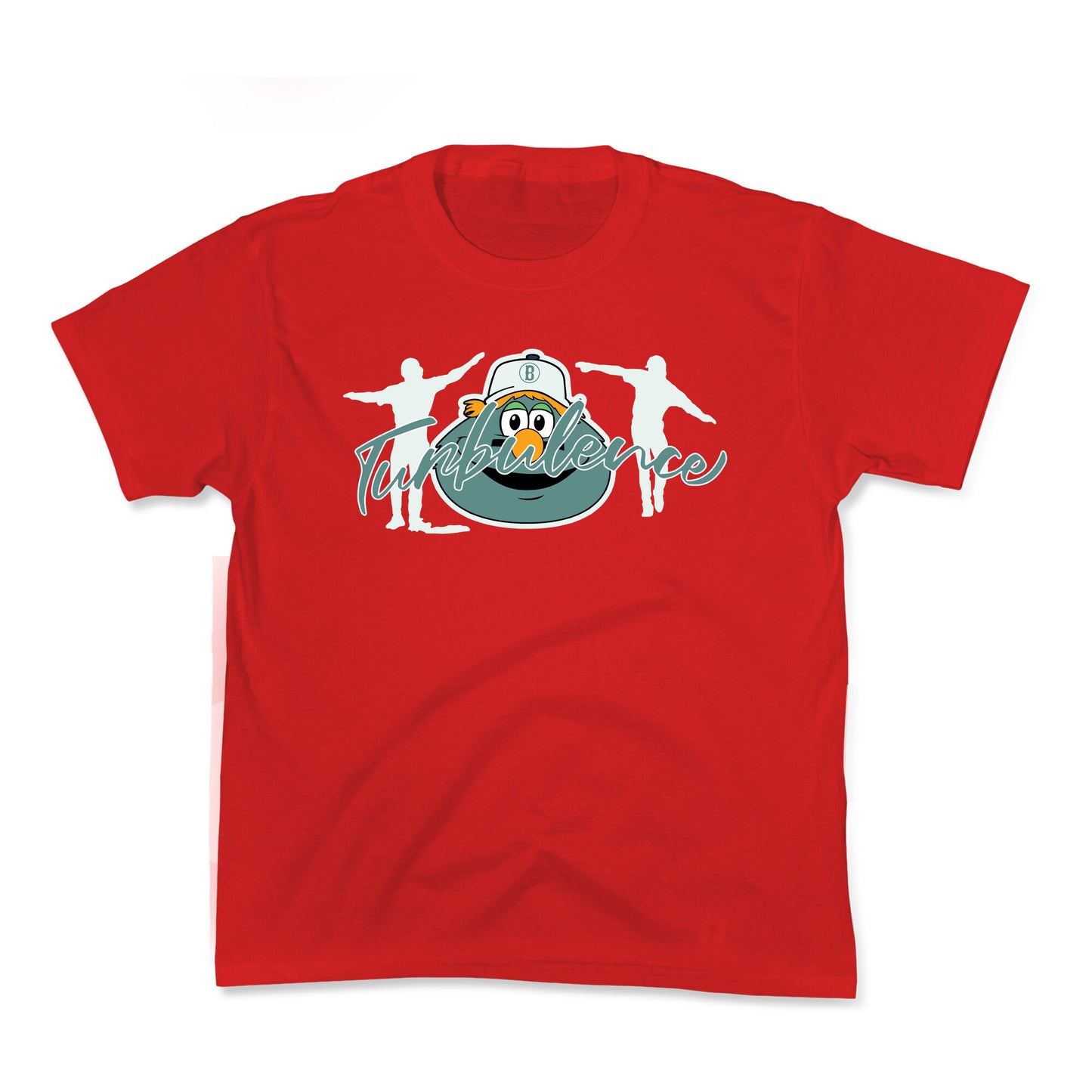 Turbulence Baseball Kids Tee
