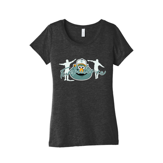 Turbulence Baseball Womens Triblend Tee