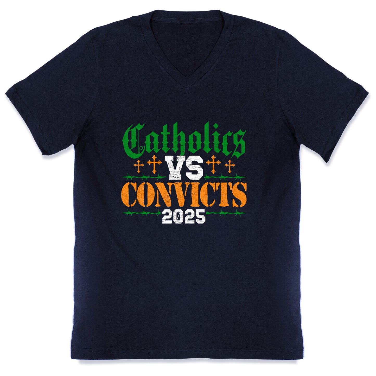 Catholics vs Convicts 2025 V-Neck