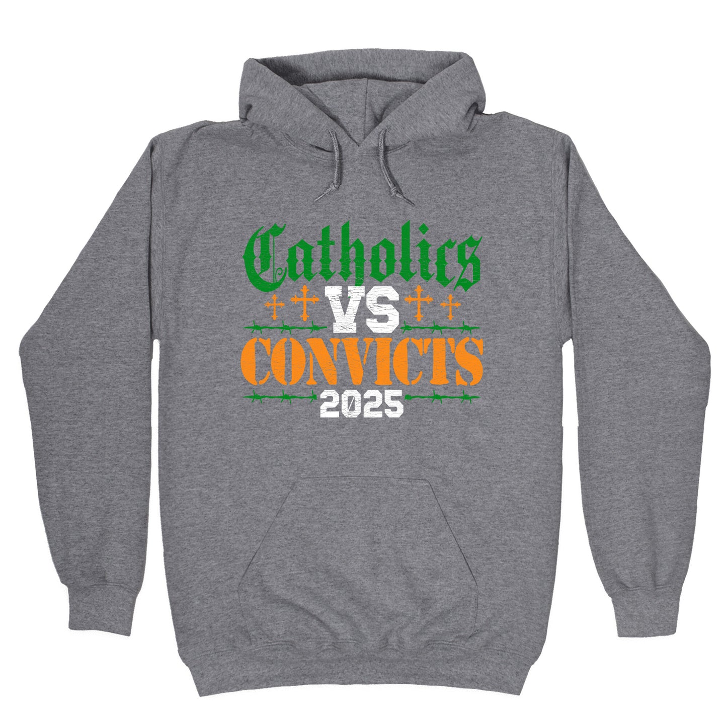 Catholics vs Convicts 2025 Hoodie