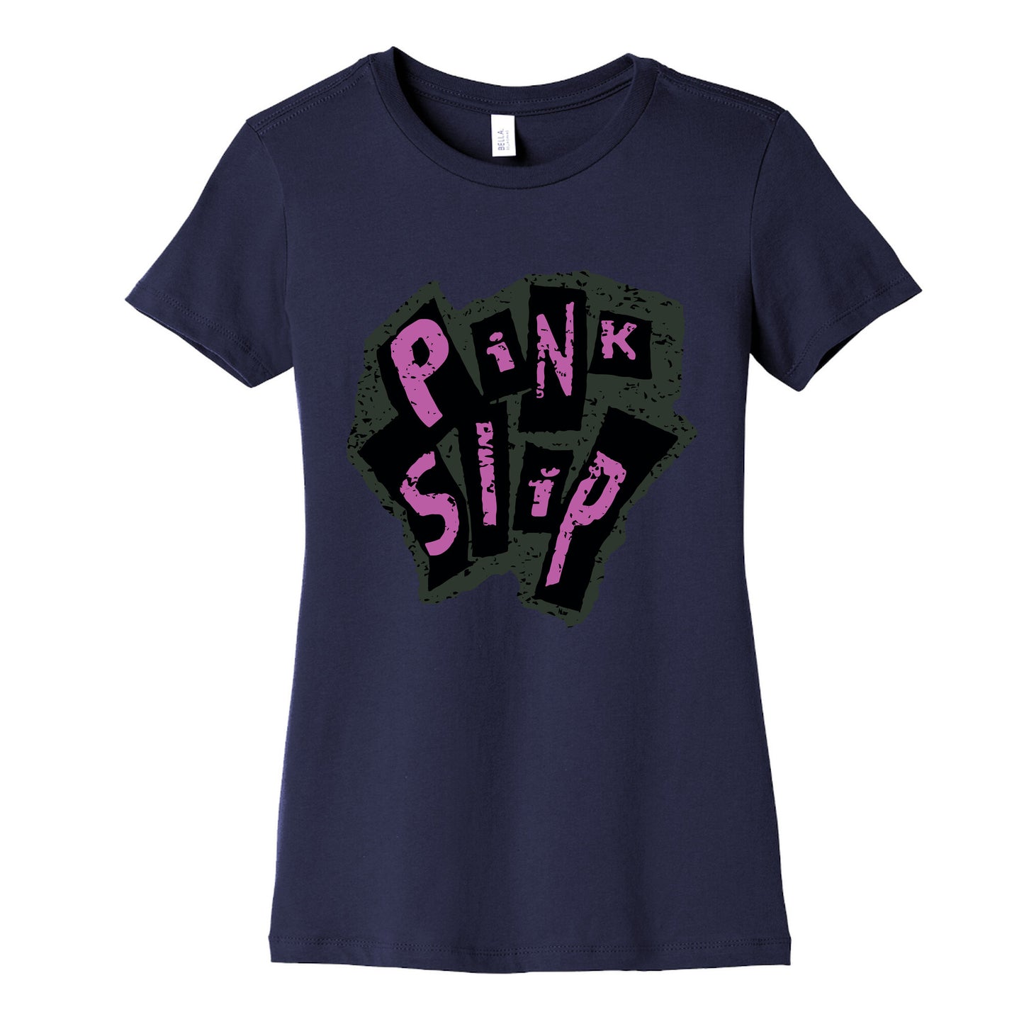 Freaky Friday Pink Slip Womens Cotton Tee