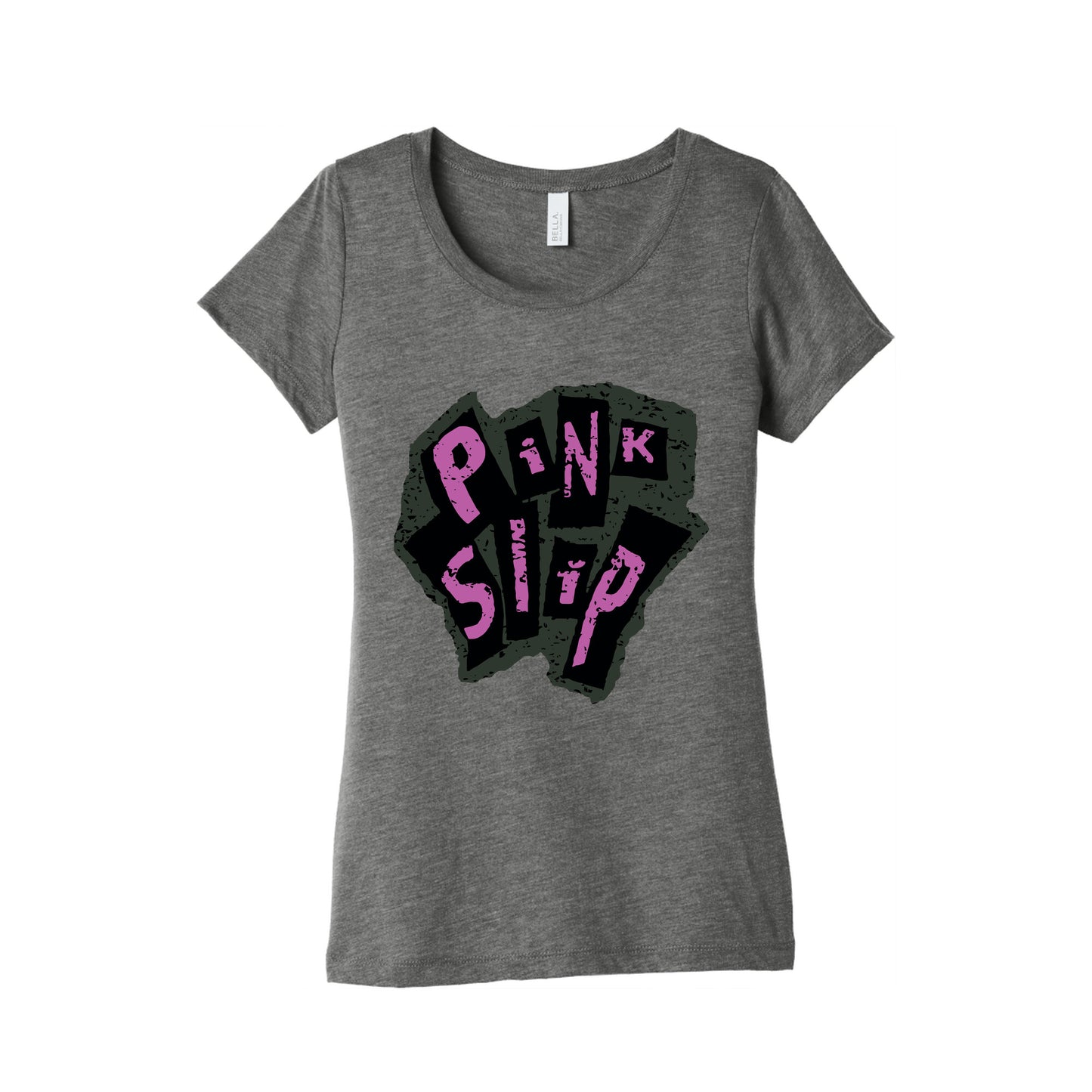 Freaky Friday Pink Slip Womens Triblend Tee