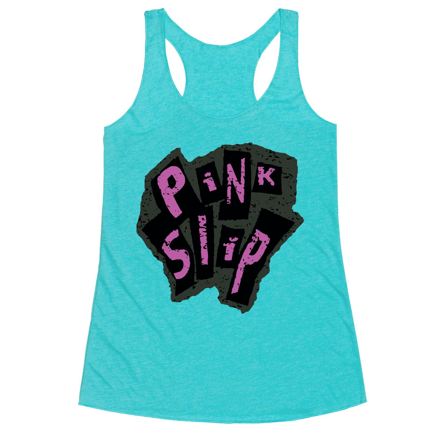 Freaky Friday Pink Slip Racerback Tank