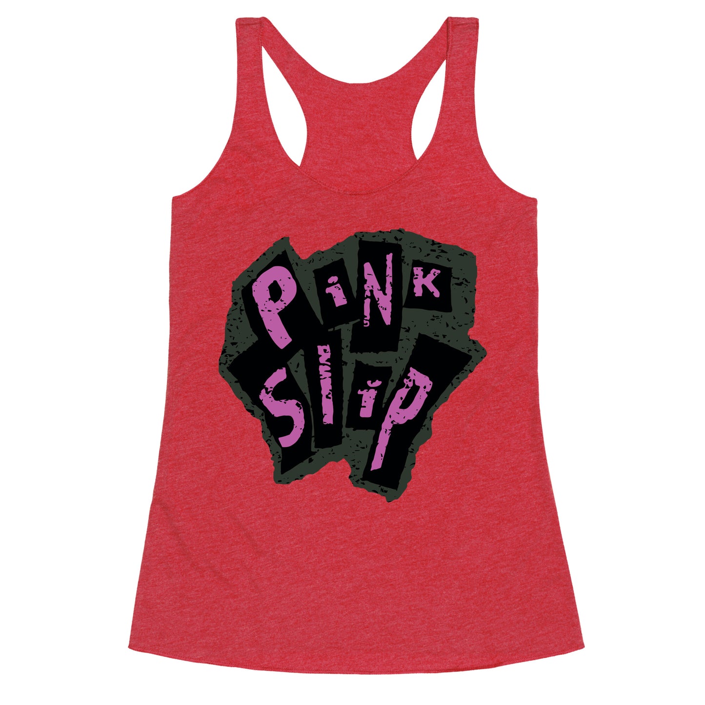 Freaky Friday Pink Slip Racerback Tank