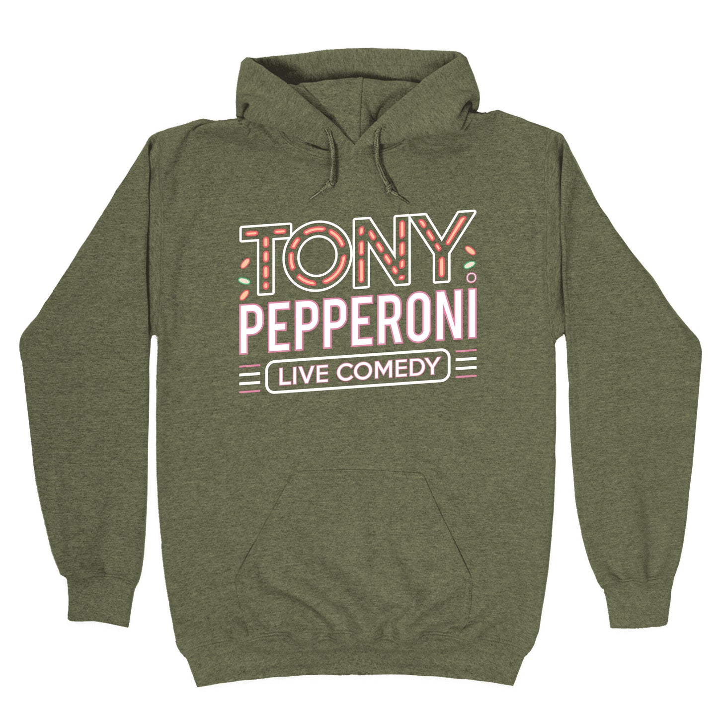 Tony Pepperoni Live Comedy Hoodie