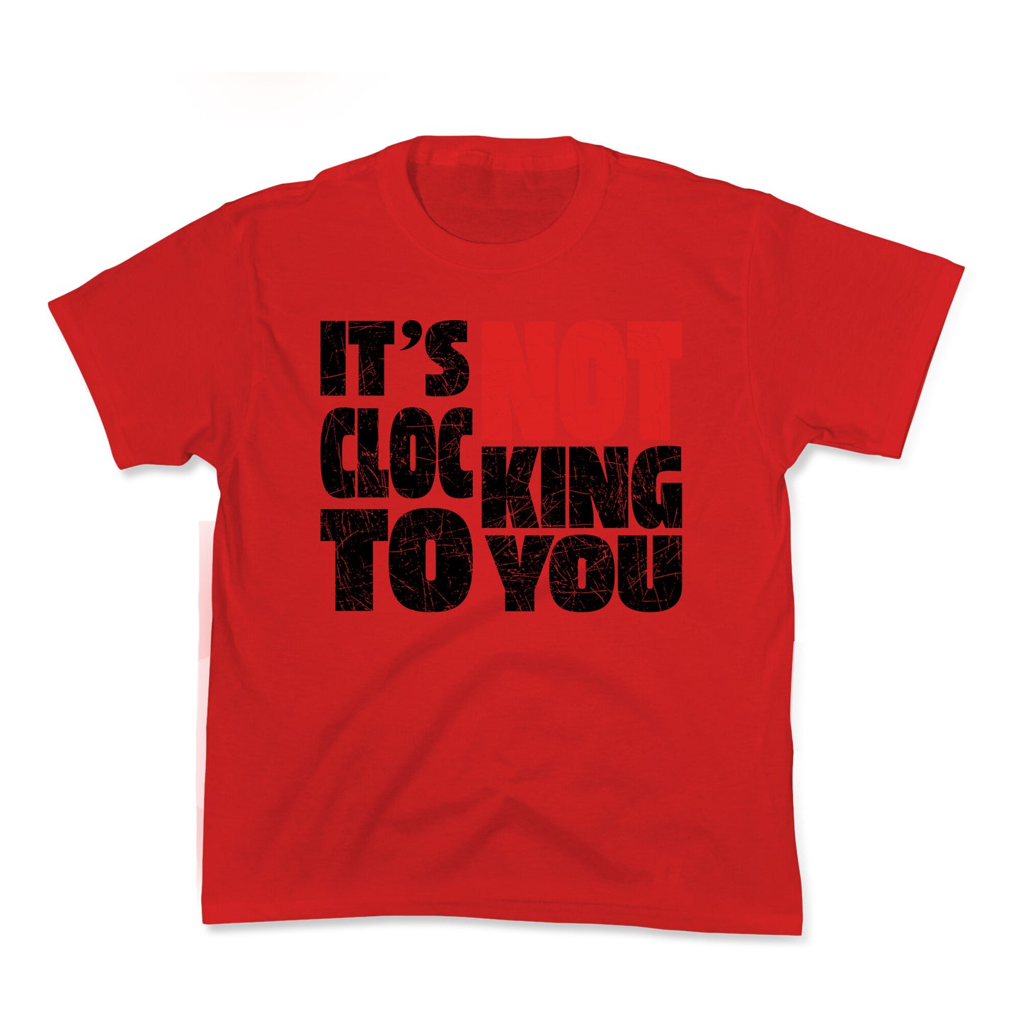 Bieber Its Not Clocking To You Kids Tee