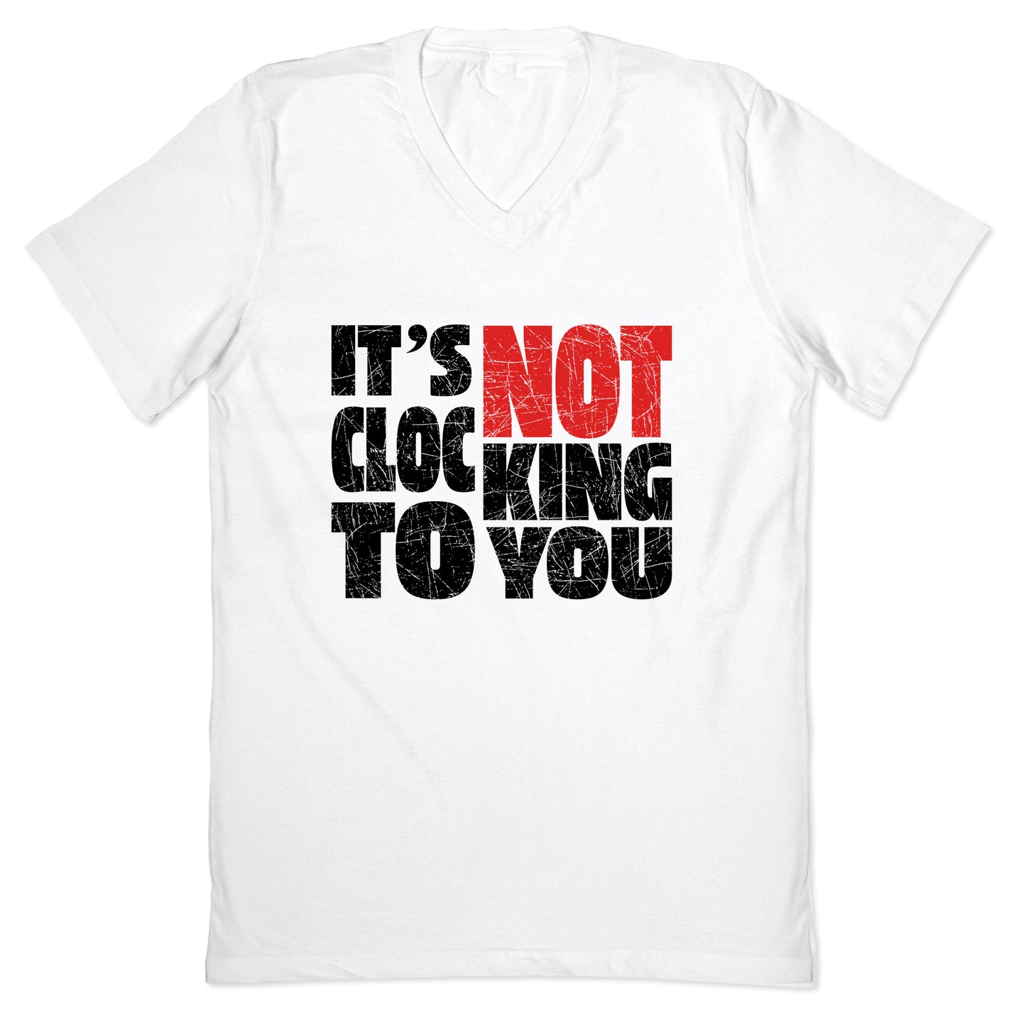 Bieber Its Not Clocking To You V-Neck