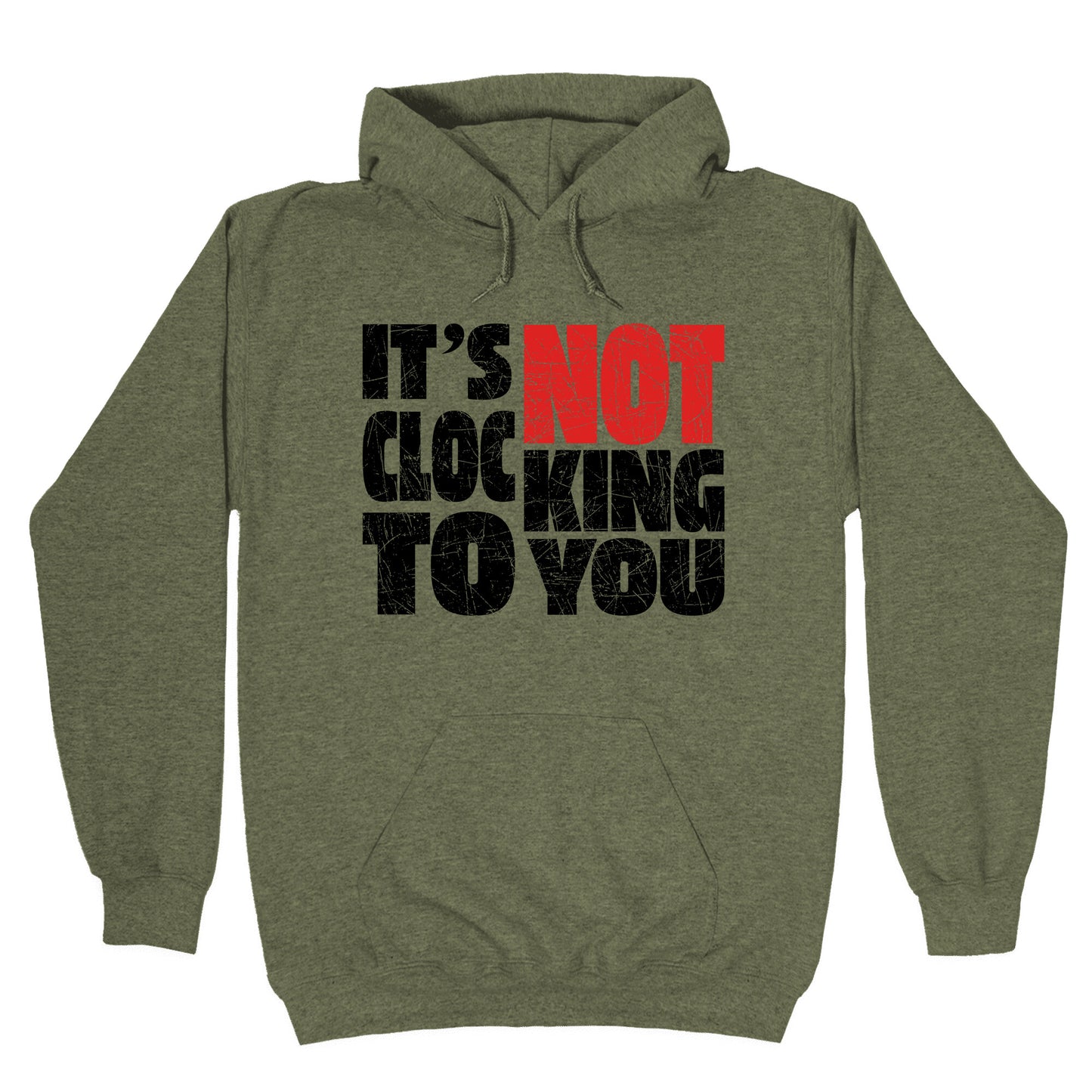 Bieber Its Not Clocking To You Hoodie