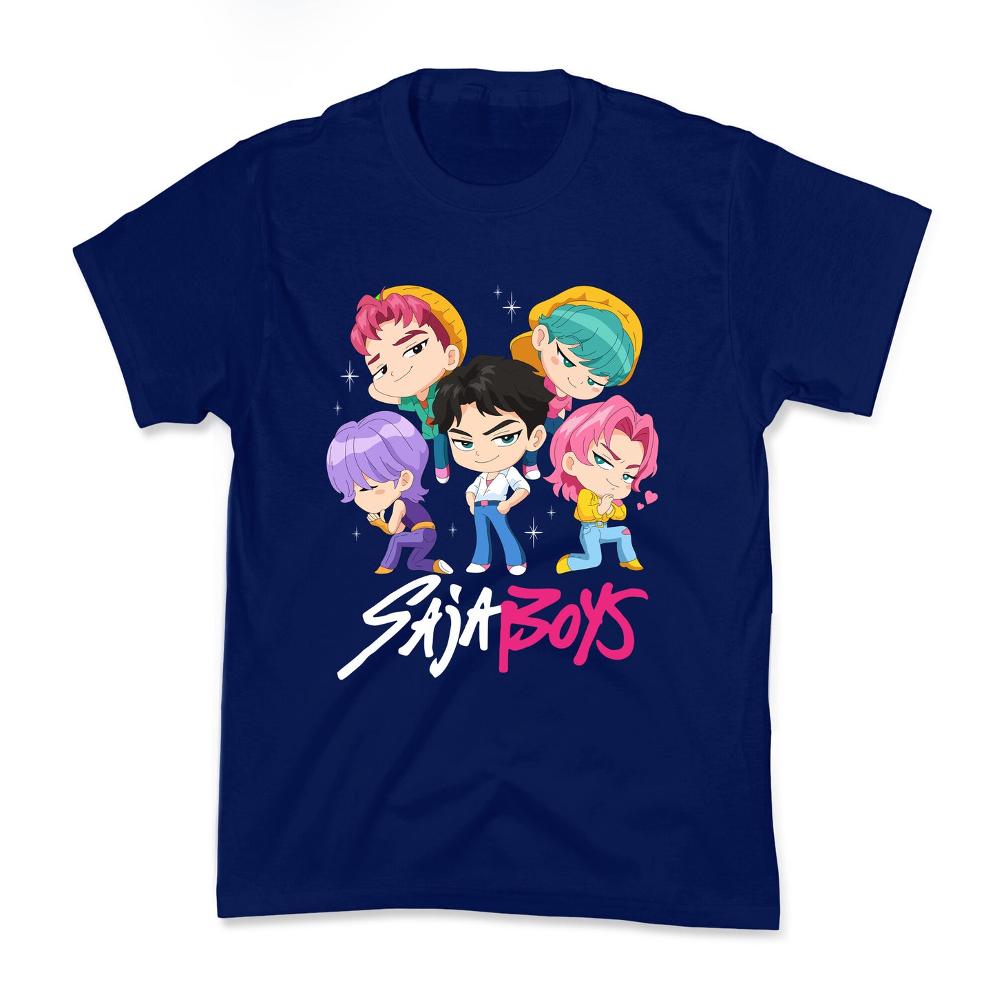 Saja Boys Kpop Demon Hunters Kids Tee