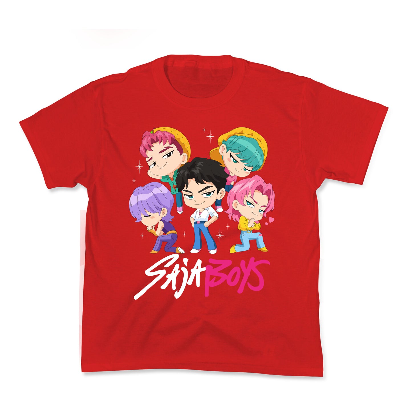 Saja Boys Kpop Demon Hunters Kids Tee