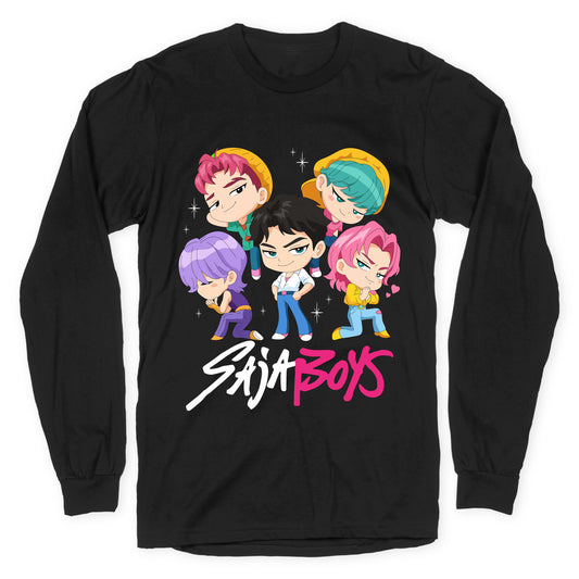 Saja Boys Kpop Demon Hunters Longsleeve Tee