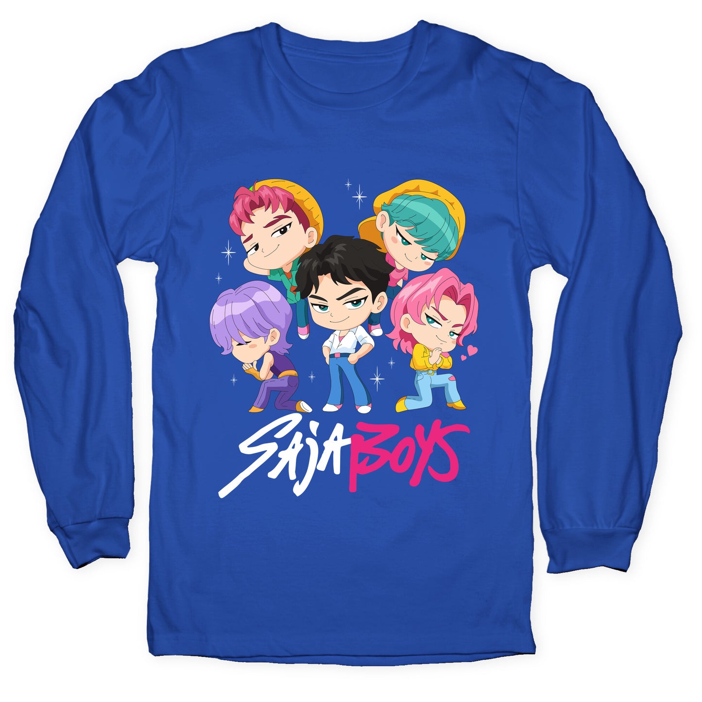 Saja Boys Kpop Demon Hunters Longsleeve Tee