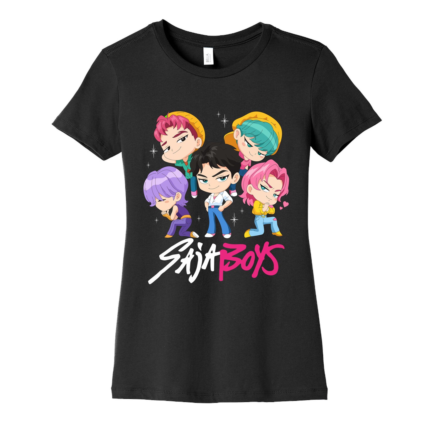 Saja Boys Kpop Demon Hunters Womens Cotton Tee