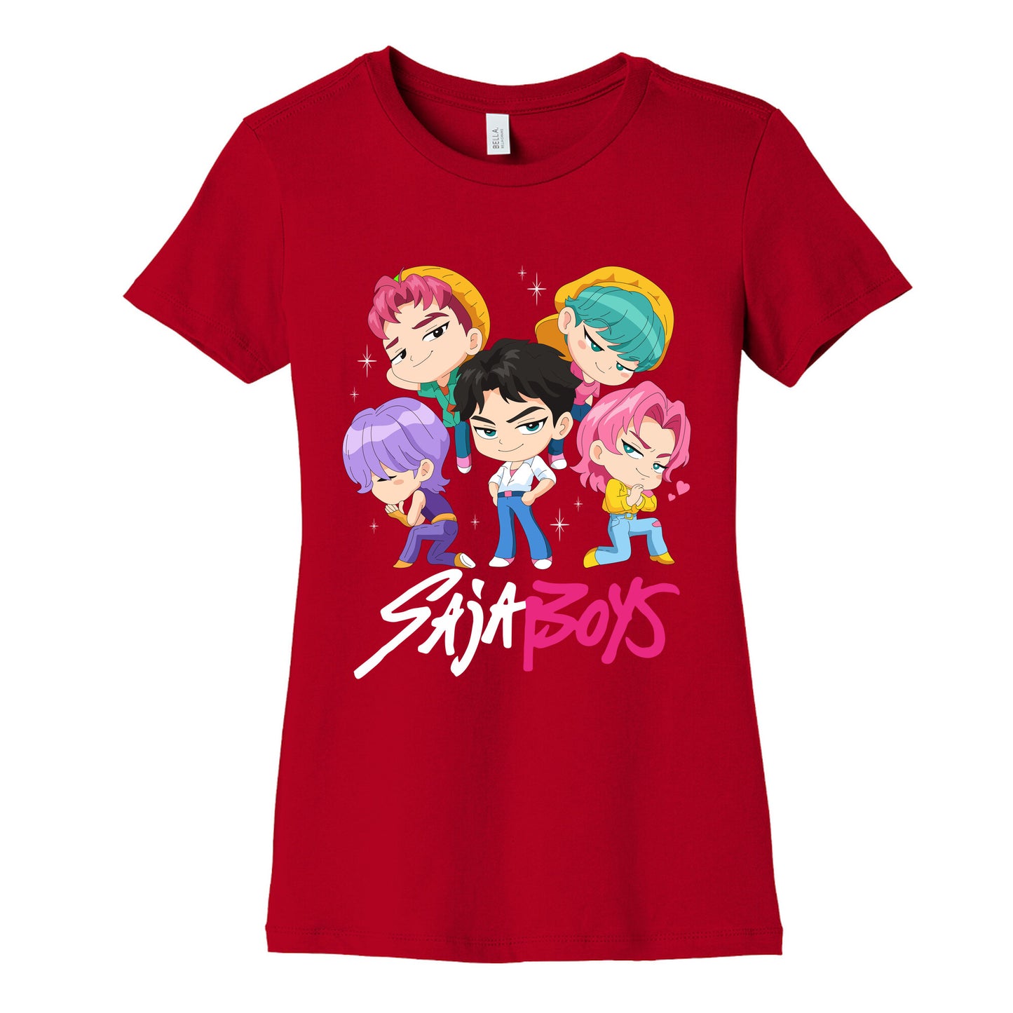 Saja Boys Kpop Demon Hunters Womens Cotton Tee