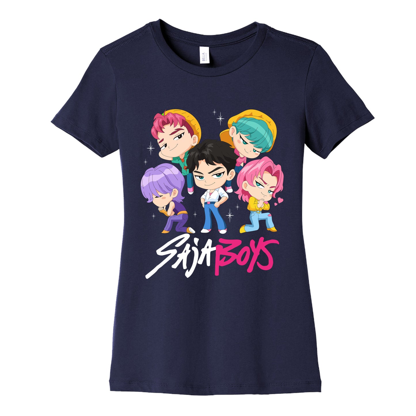 Saja Boys Kpop Demon Hunters Womens Cotton Tee