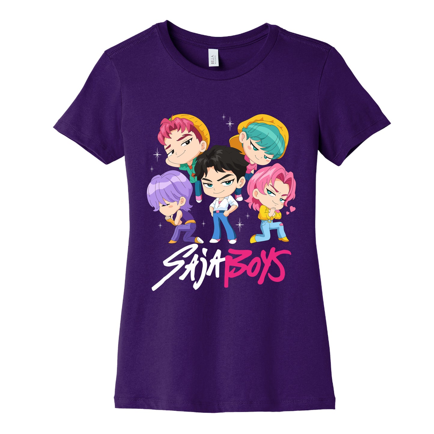 Saja Boys Kpop Demon Hunters Womens Cotton Tee