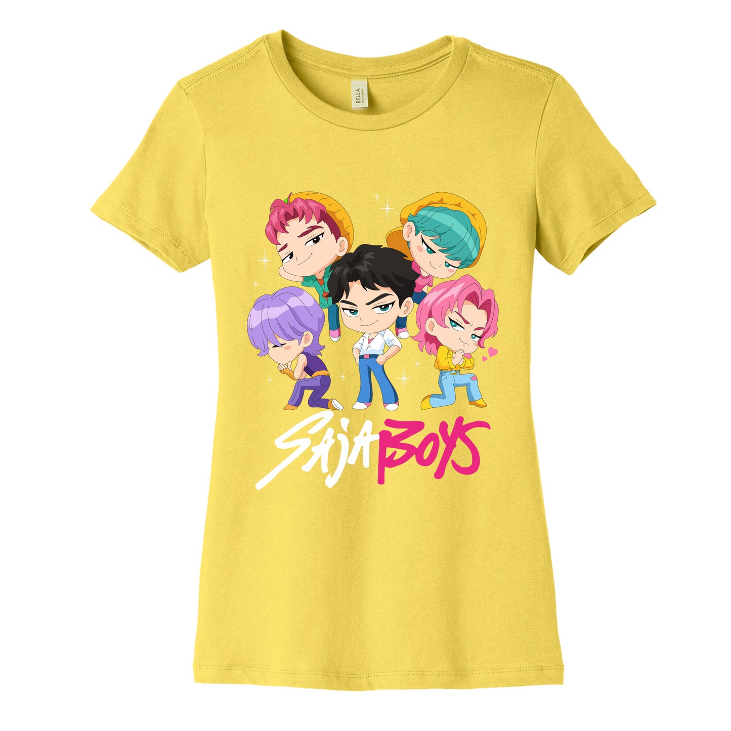 Saja Boys Kpop Demon Hunters Womens Cotton Tee