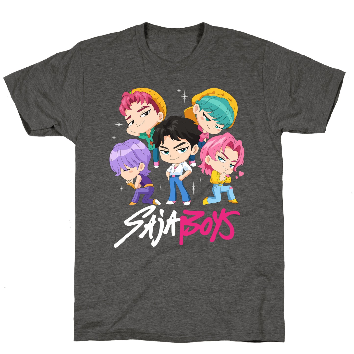 Saja Boys Kpop Demon Hunters Unisex Triblend Tee