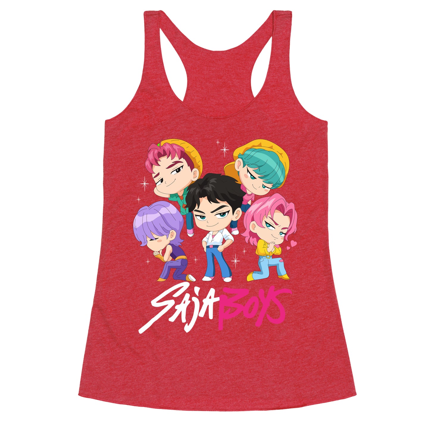 Saja Boys Kpop Demon Hunters Racerback Tank