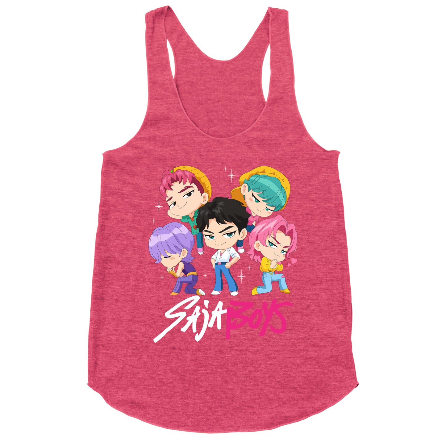 Saja Boys Kpop Demon Hunters Racerback Tank