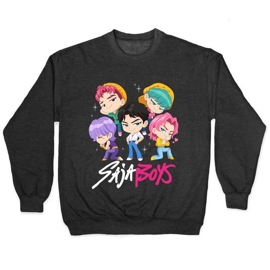 Saja Boys Kpop Demon Hunters Crewneck Sweatshirt