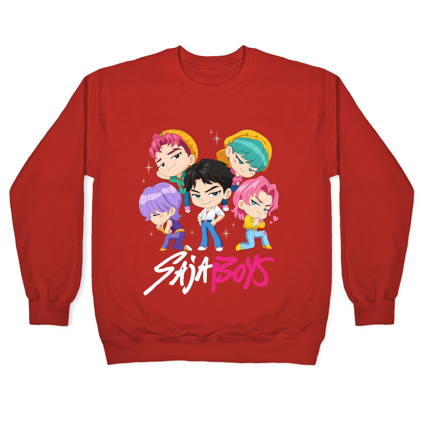 Saja Boys Kpop Demon Hunters Crewneck Sweatshirt
