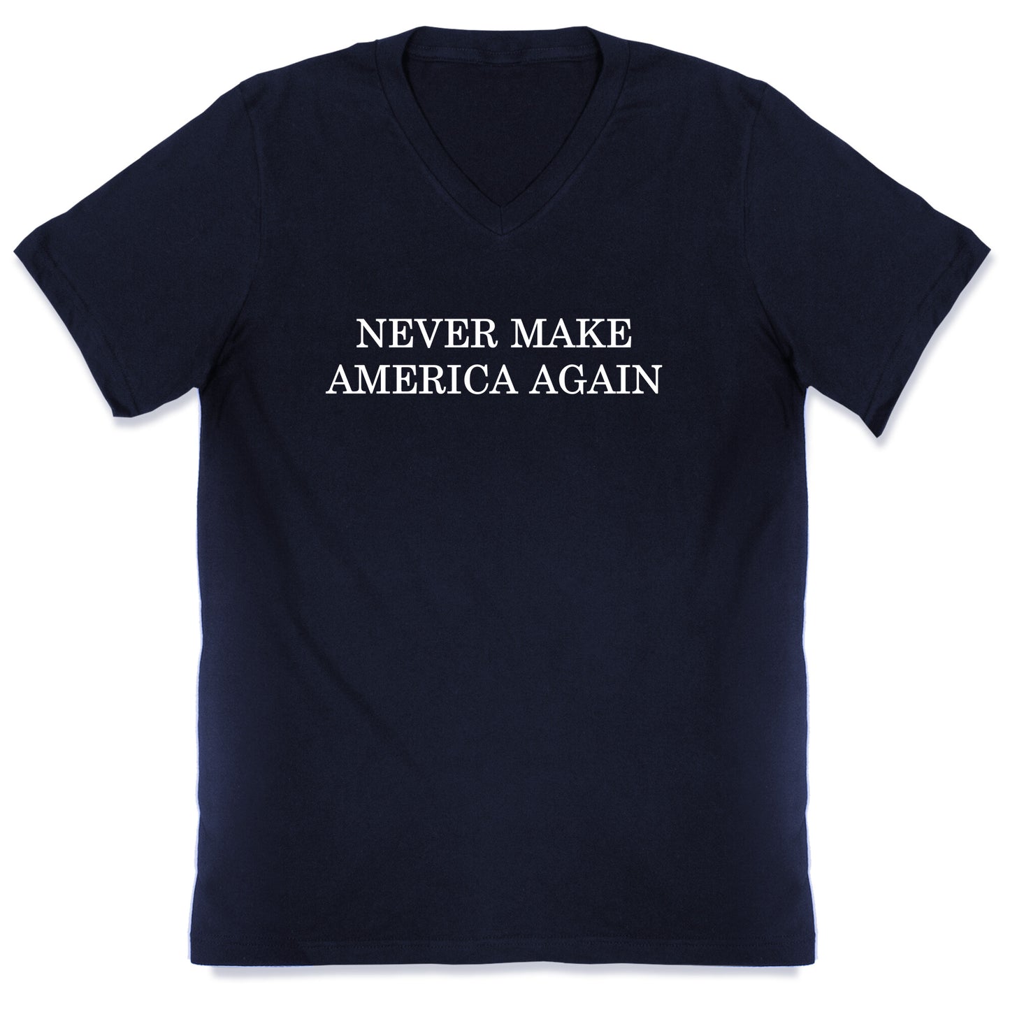 Never Make America Again V-Neck