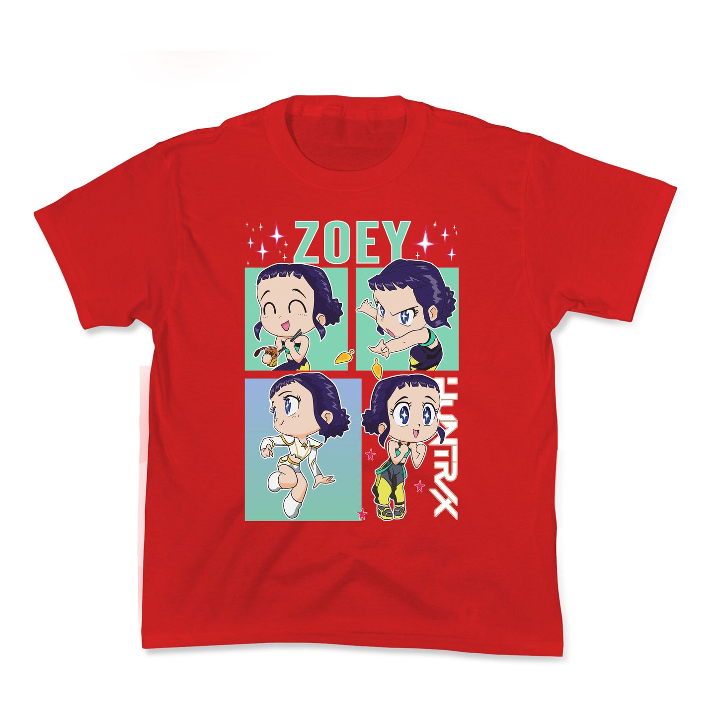 Zoey Kpop Demon Hunters Kids Tee