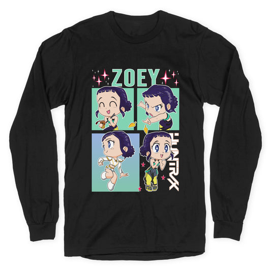 Zoey Kpop Demon Hunters Longsleeve Tee