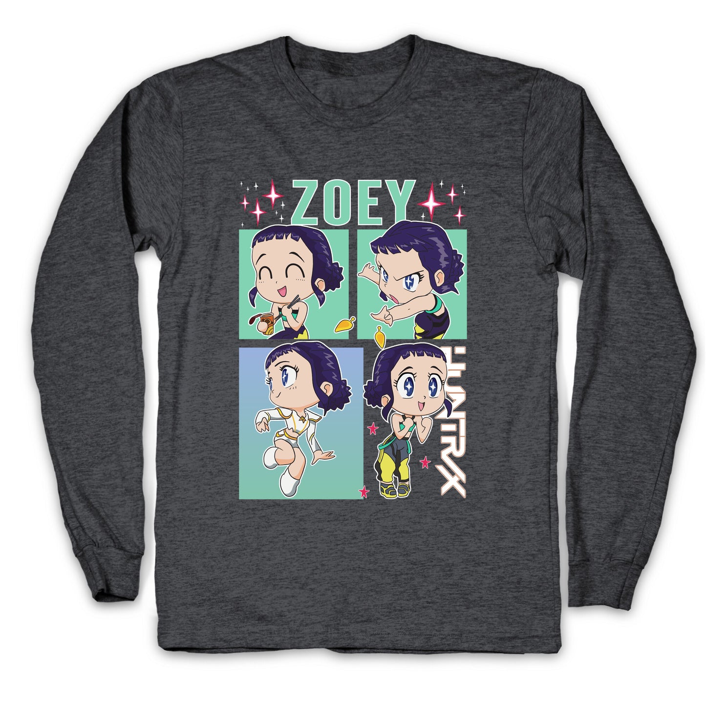 Zoey Kpop Demon Hunters Longsleeve Tee