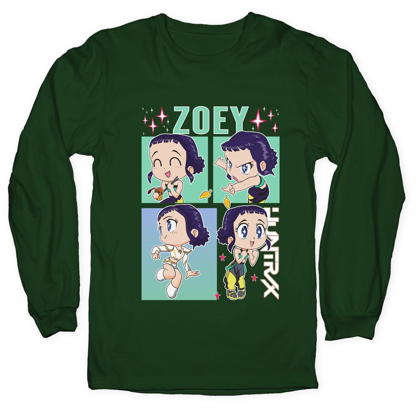 Zoey Kpop Demon Hunters Longsleeve Tee