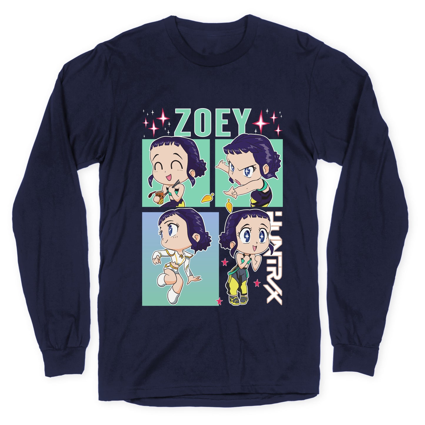 Zoey Kpop Demon Hunters Longsleeve Tee