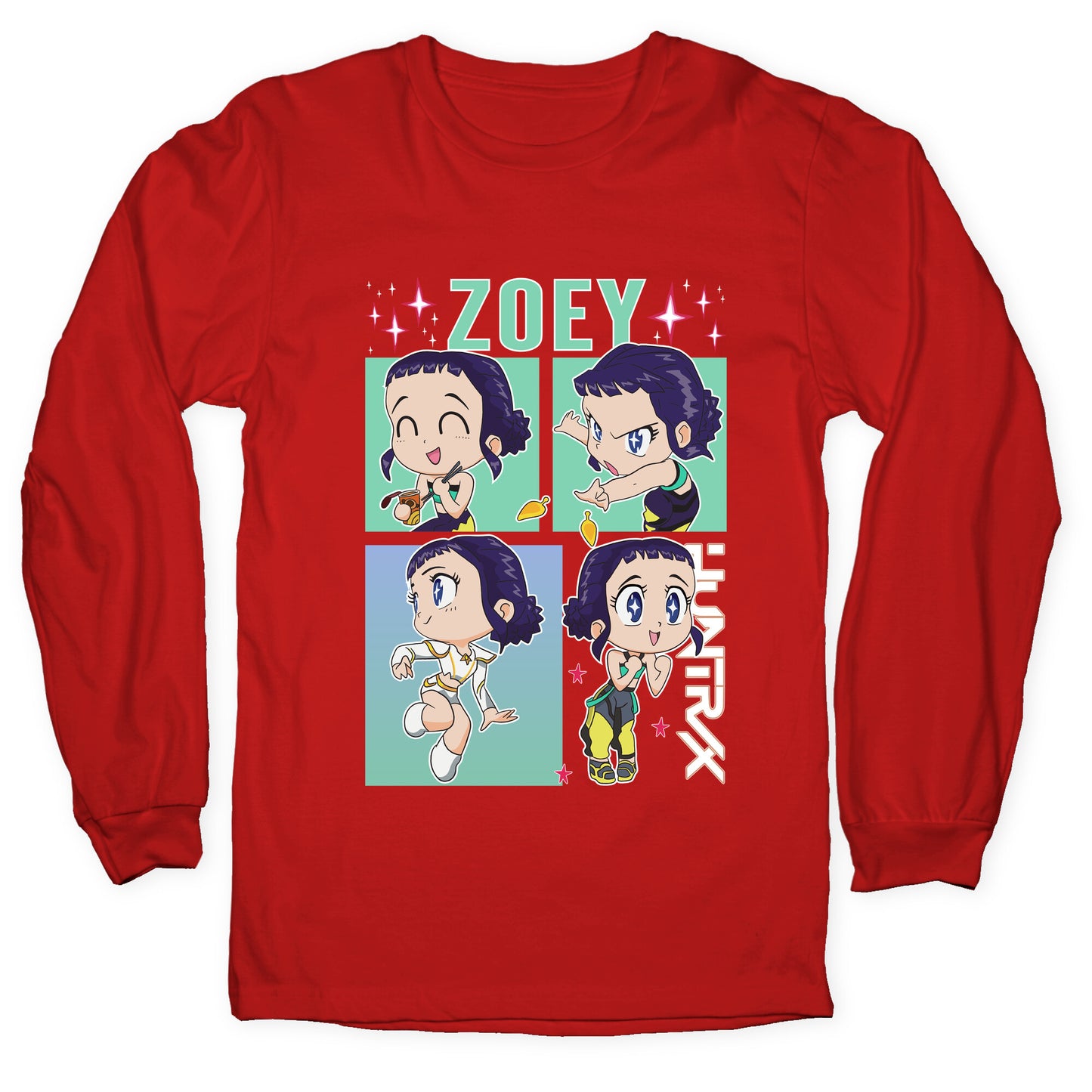 Zoey Kpop Demon Hunters Longsleeve Tee