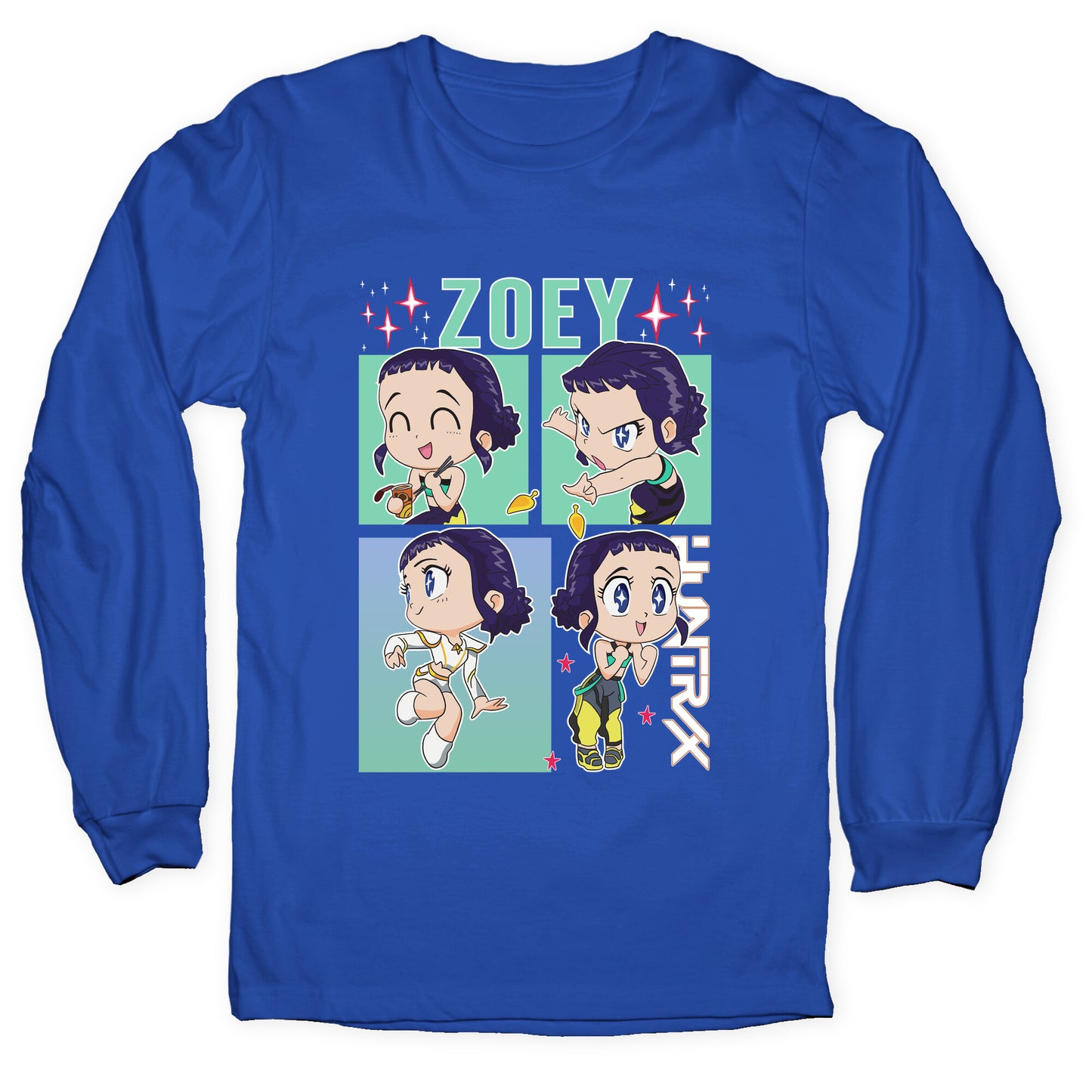 Zoey Kpop Demon Hunters Longsleeve Tee