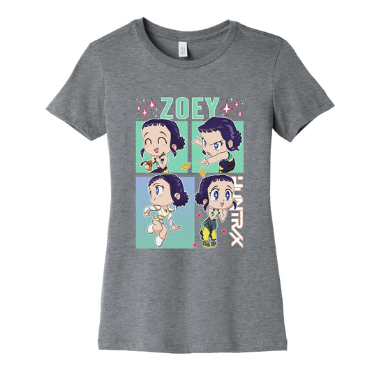 Zoey Kpop Demon Hunters Womens Cotton Tee