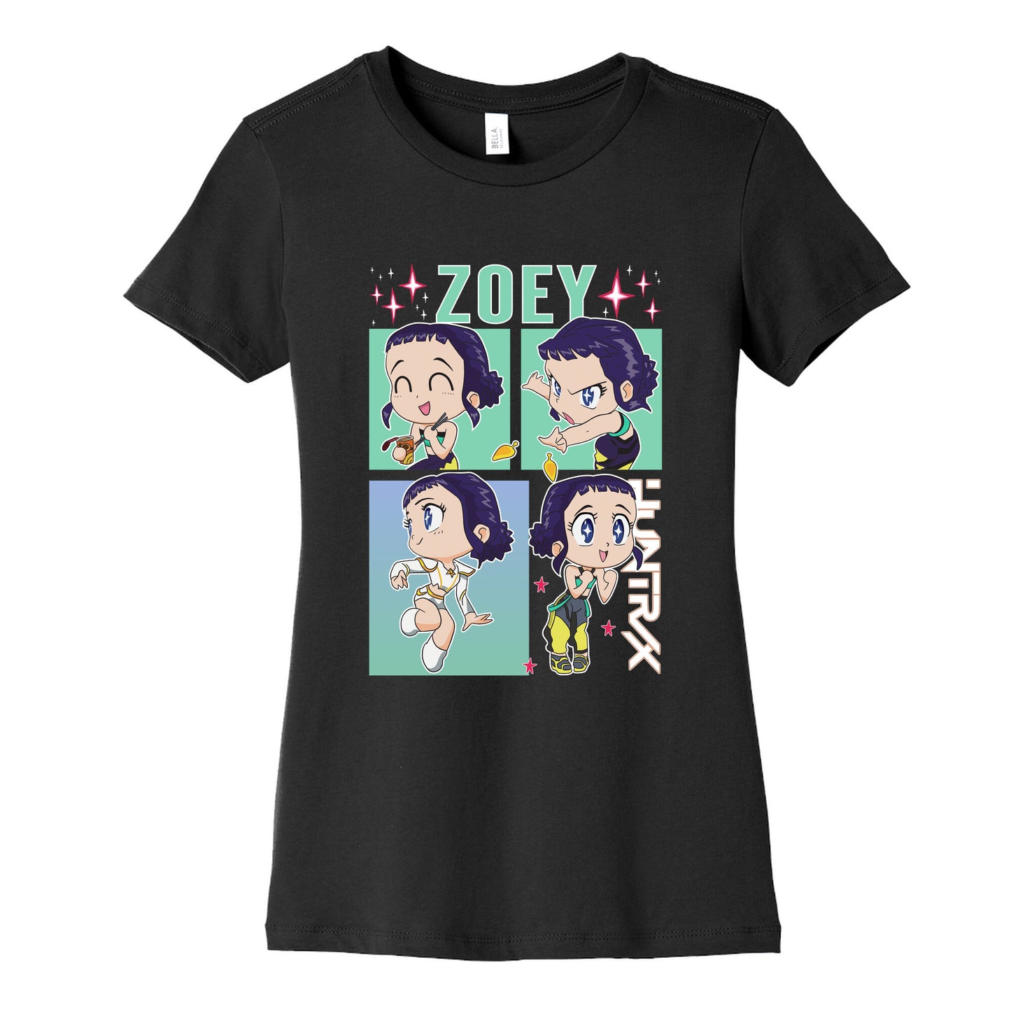 Zoey Kpop Demon Hunters Womens Cotton Tee