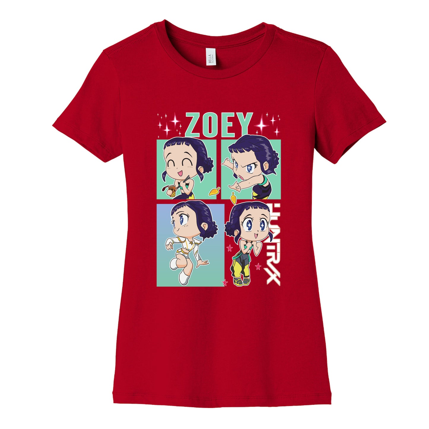Zoey Kpop Demon Hunters Womens Cotton Tee