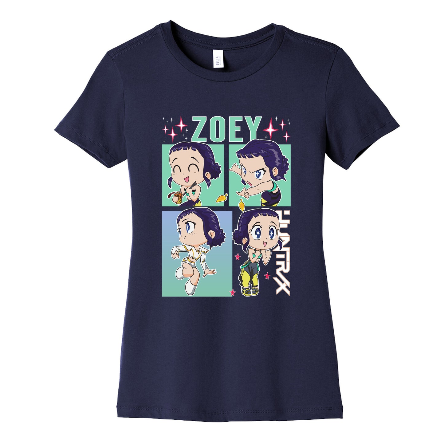 Zoey Kpop Demon Hunters Womens Cotton Tee