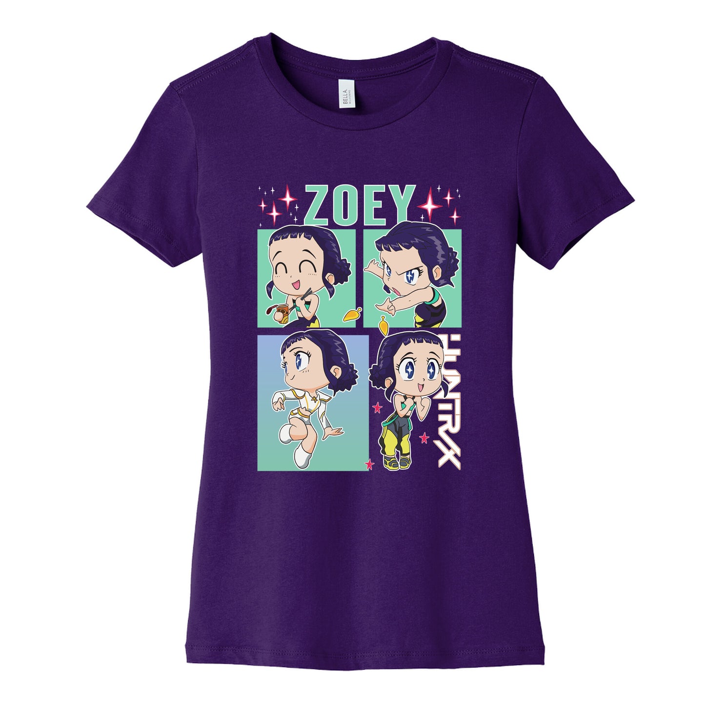 Zoey Kpop Demon Hunters Womens Cotton Tee