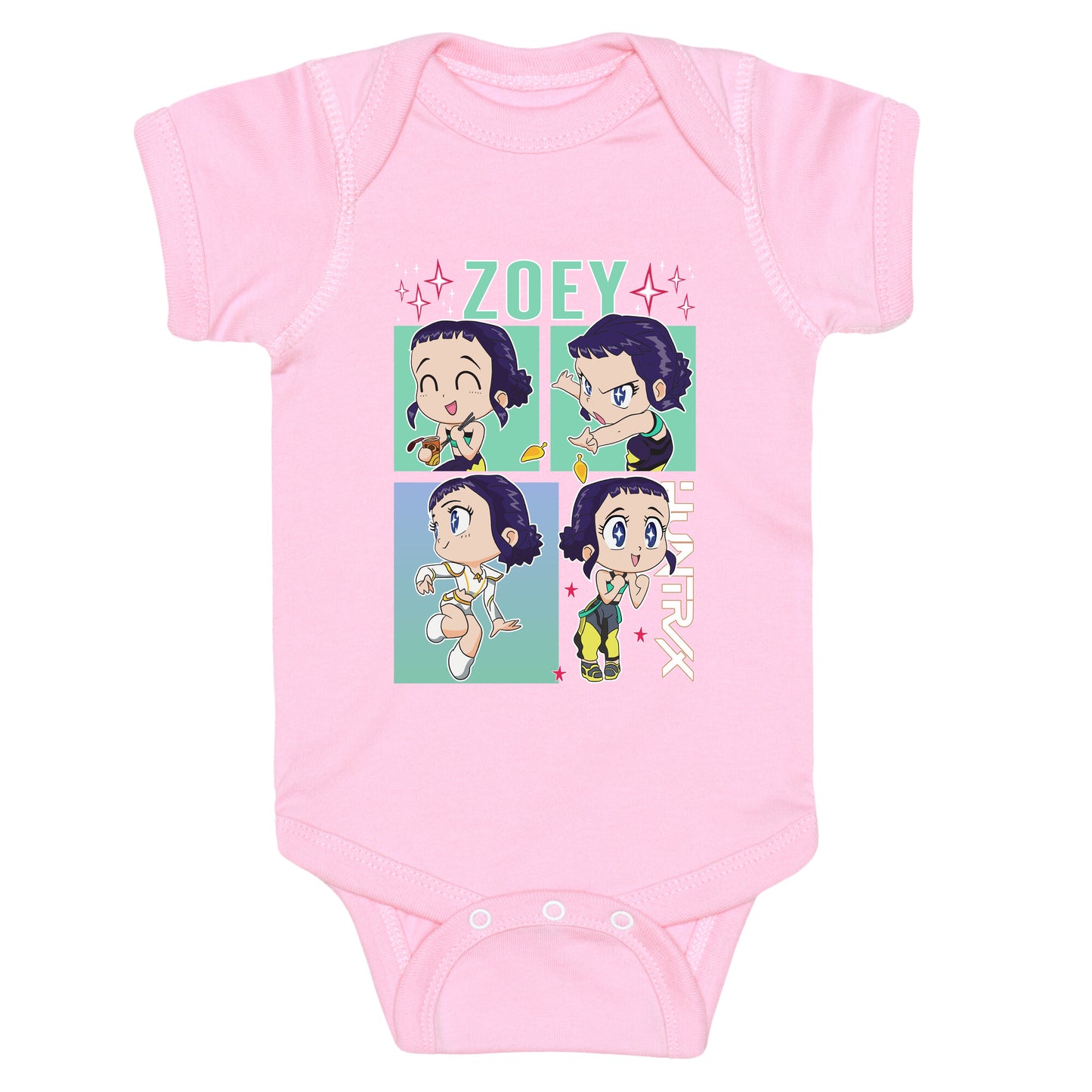 Zoey Kpop Demon Hunters Baby One-Piece