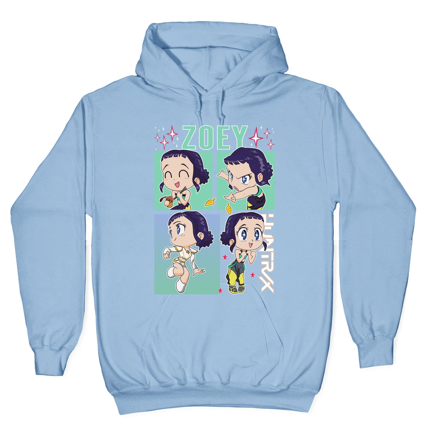 Zoey Kpop Demon Hunters Hoodie