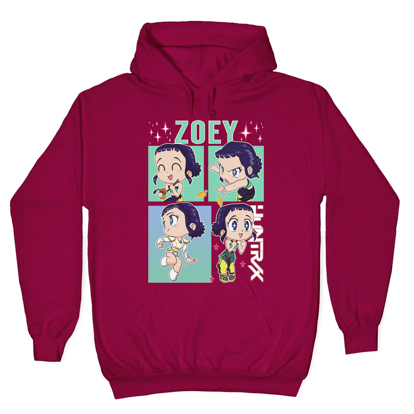 Zoey Kpop Demon Hunters Hoodie