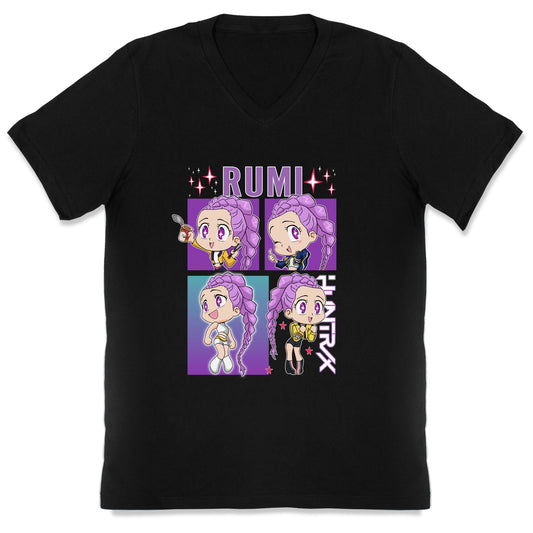 Rumi Kpop Demon Hunters V-Neck