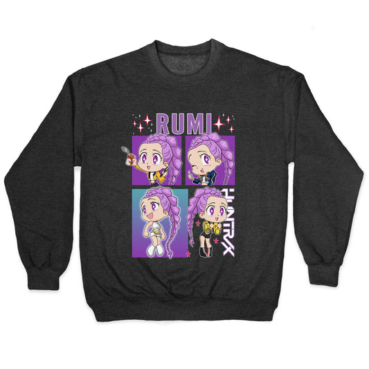 Rumi Kpop Demon Hunters Crewneck Sweatshirt